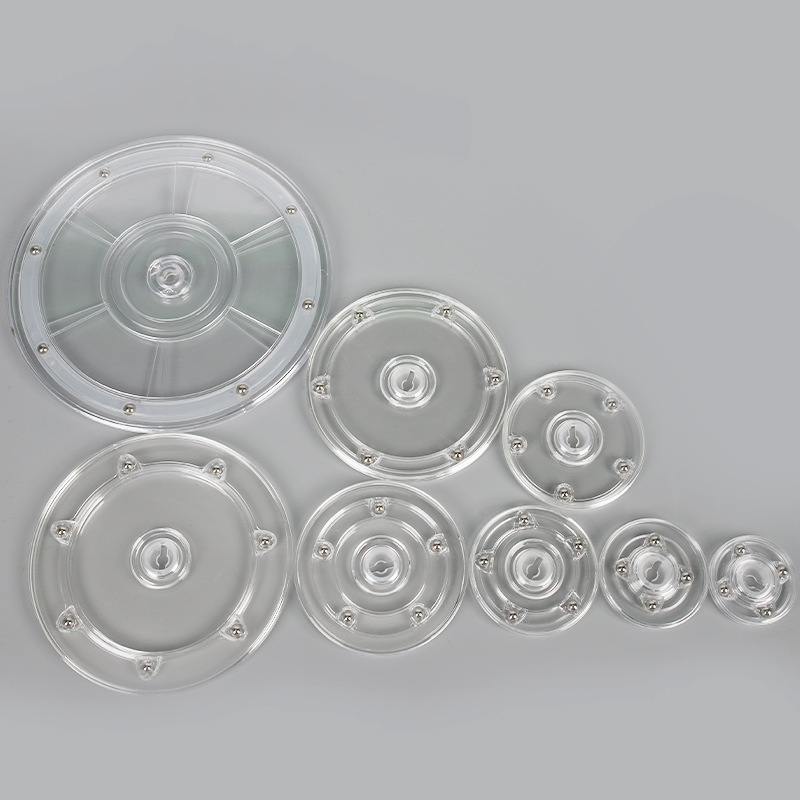 Furniture Rotating Hardware - Turntable Acrylic 360 Rotating Display Stand