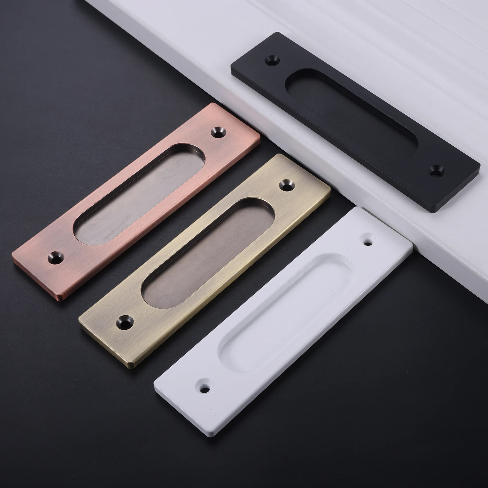 Door Handle Bar - 1pc Sliding Door Handle w/screw Alloy