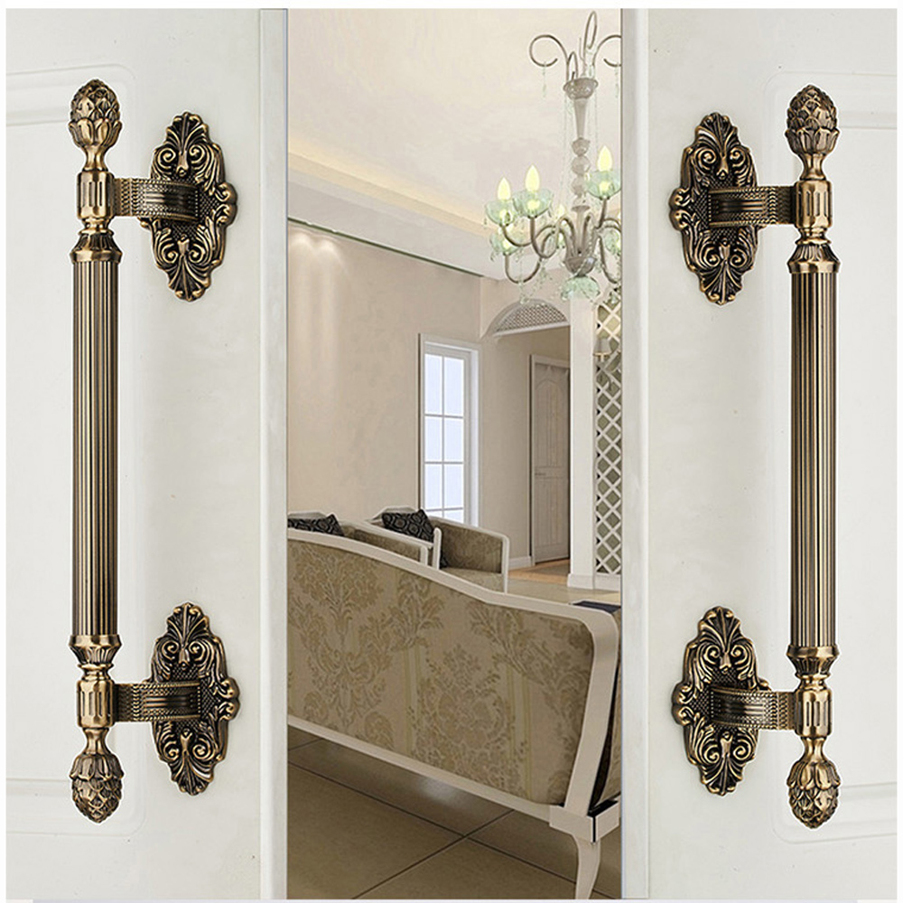 Furniture Joint Hardware - Classic European Zinc Alloy Bronze Pull