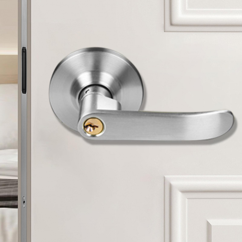 Door Handle Bar - Premium Spherical Three-Bar Handle Lock Ball,
