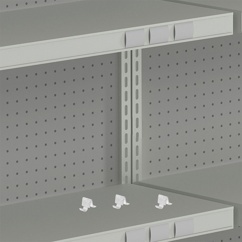 Shelf Peg Support - 20Pcs Stainless Steel Shelf Support Clips