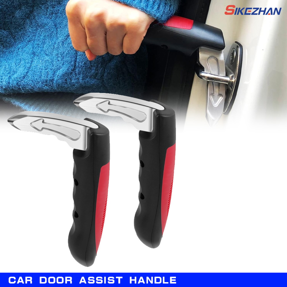 Door Handle Bar - 1-2Pcs Car Door Assist Handle 2
