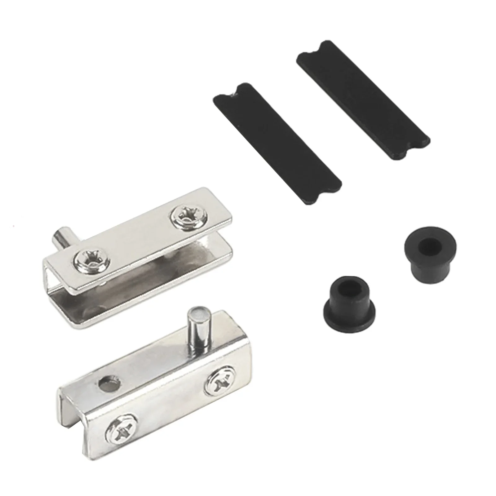 Furniture Rotating Hardware - 2Pcs Glass Pivot Hinge Rotation Axis