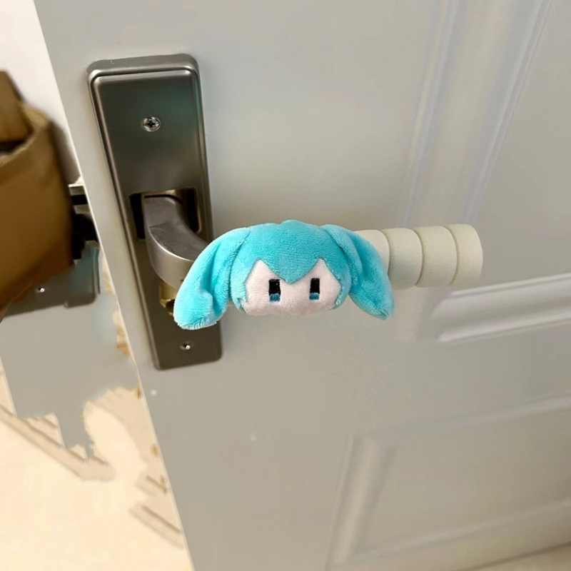 Door Handle Bar - Hatsune Miku Doorknob Gloves Handle Protective