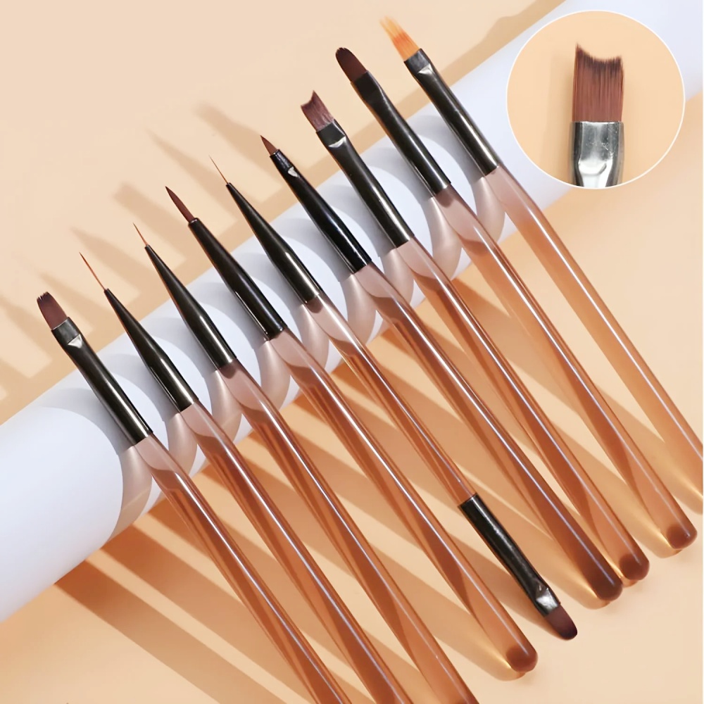Furniture Hardware Nails - 9PCS Nail Brush for Nail Art