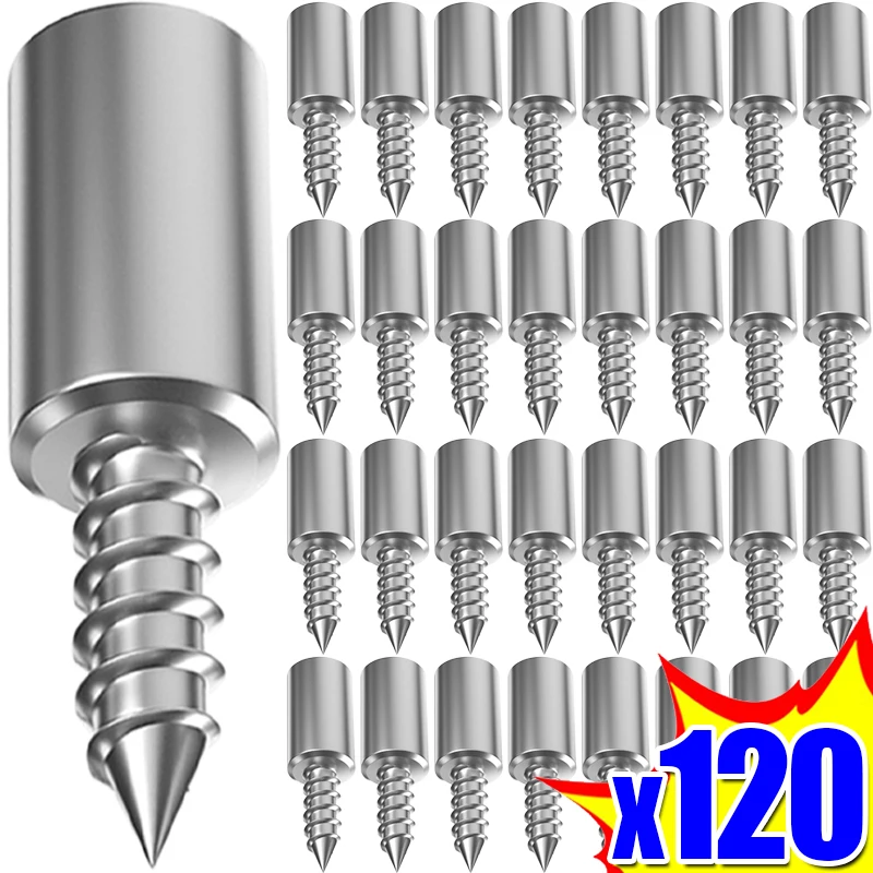 Shelf Peg Support - 120/10PCS Self Tapping Screw Layer Plate