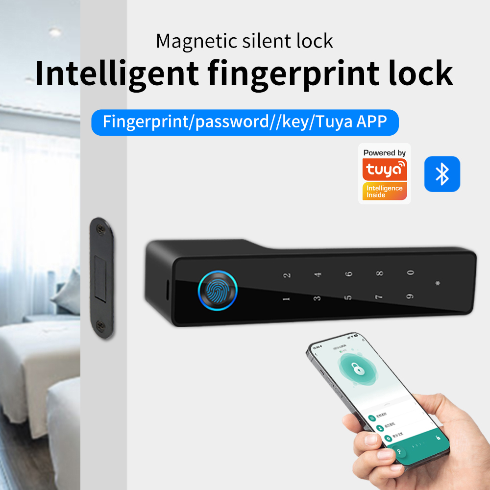 Minimalist Electronic Fingerpr - Furniture Hardware Wood 评论和价格