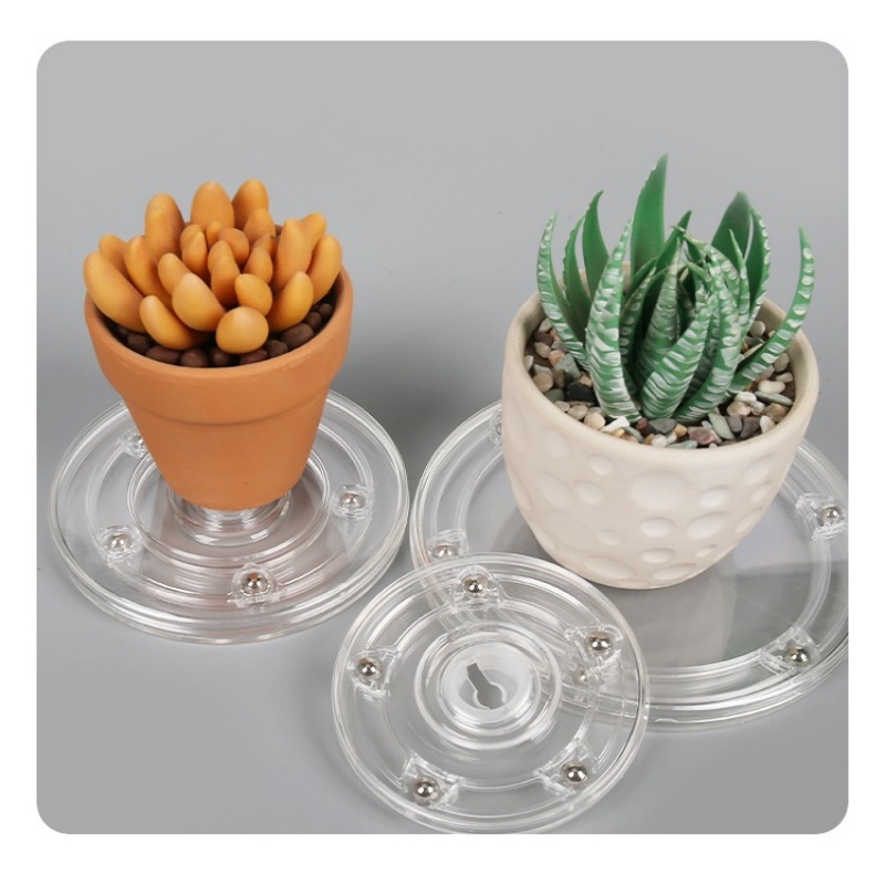Turntable Acrylic 360 Rotating - Furniture Rotating Hardware 评论和价格