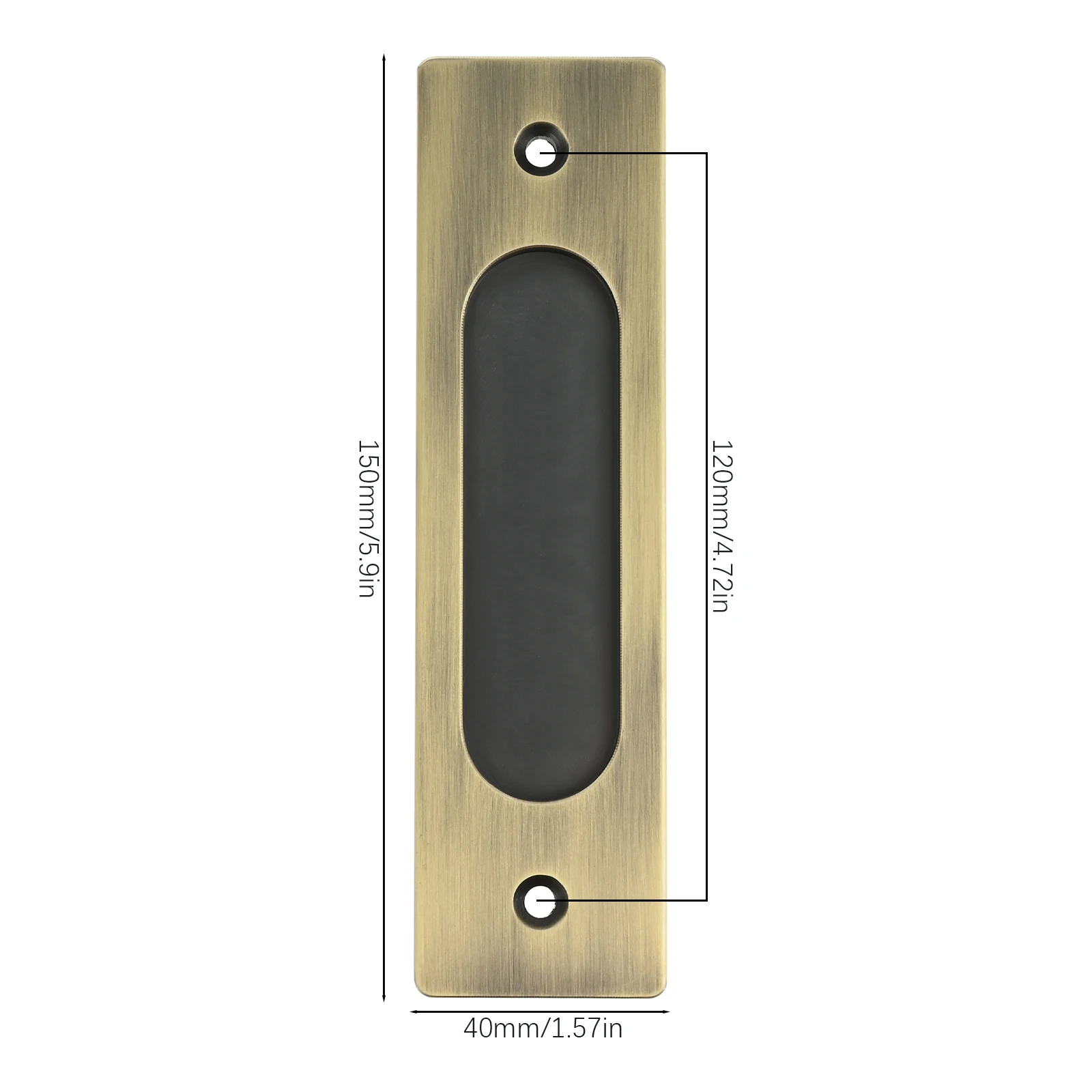 1pc Sliding Door Handle w/scre - Door Handle Bar 评论和价格