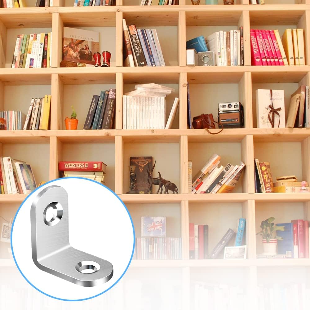 Stainless Steel L Bracket Corn - Furniture Hardware Wood 评论和价格