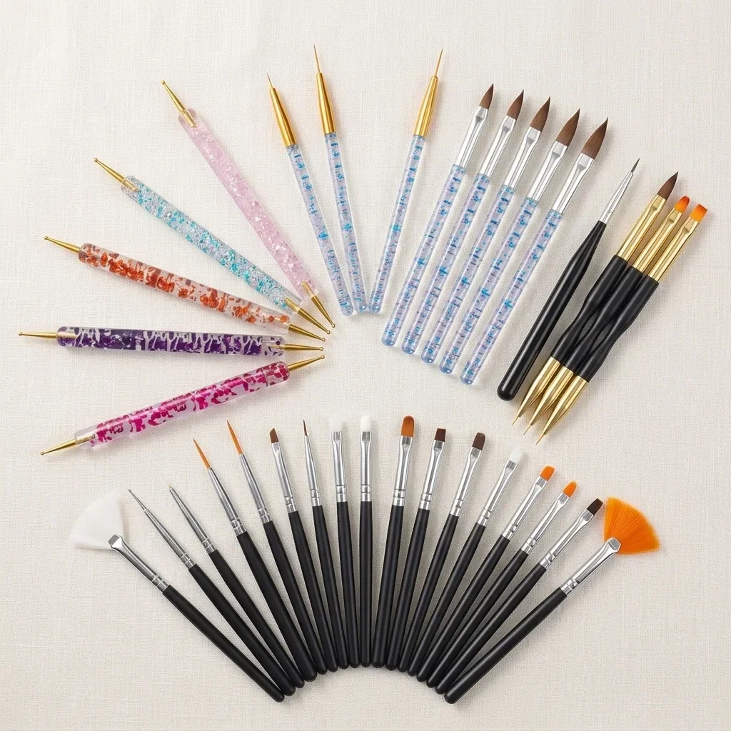31Pcs Professional Nail Art Br - Furniture Hardware Nails 评论和价格