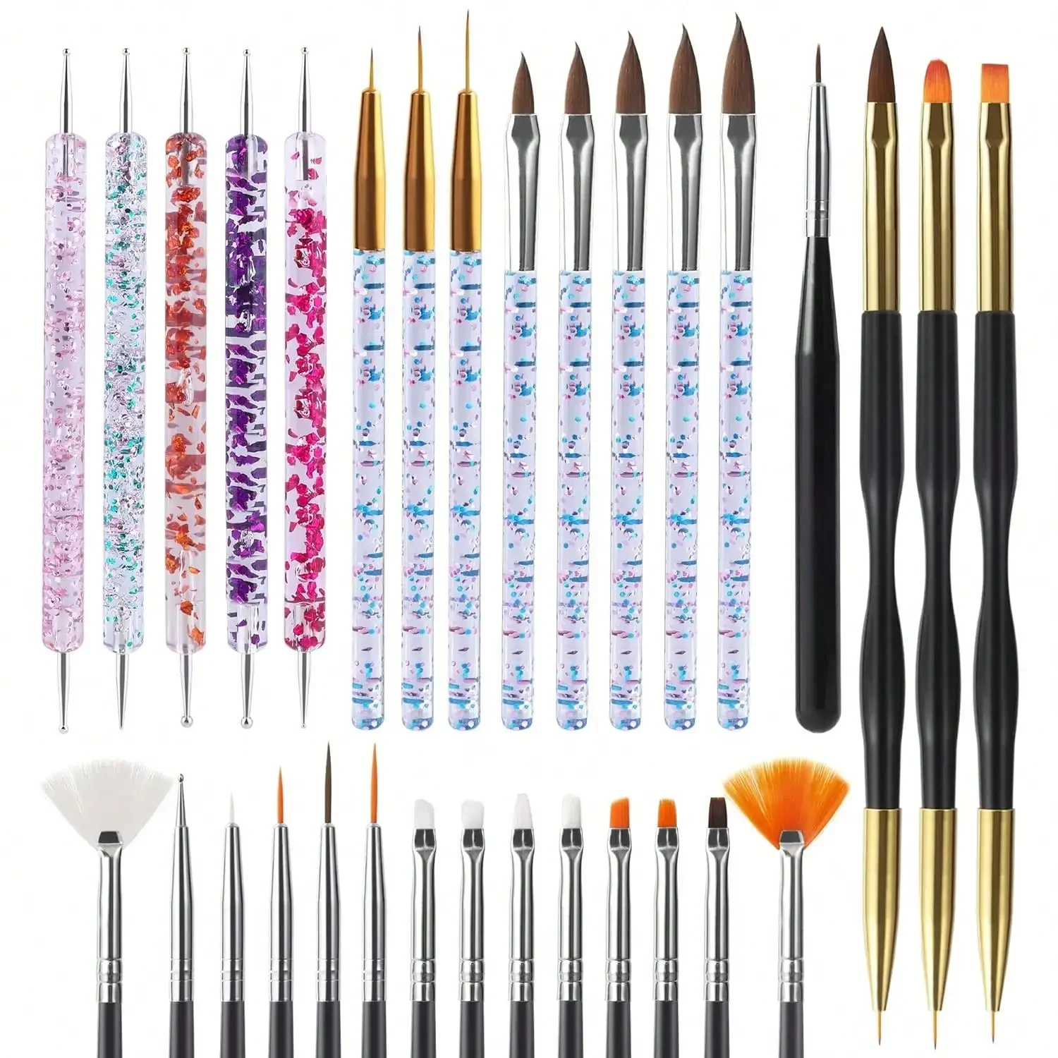31Pcs Professional Nail Art Br - Furniture Hardware Nails 评论和价格