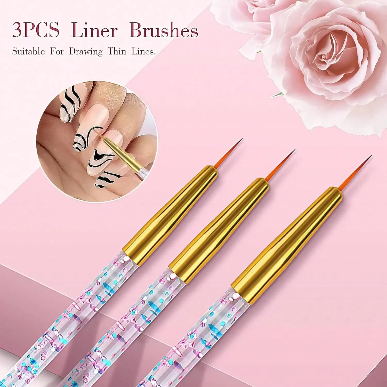 31Pcs Professional Nail Art Br - Furniture Hardware Nails 评论和价格