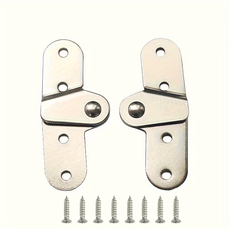 2PCS Ladder Folding Hinges Rot - Furniture Rotating Hardware 评论和价格