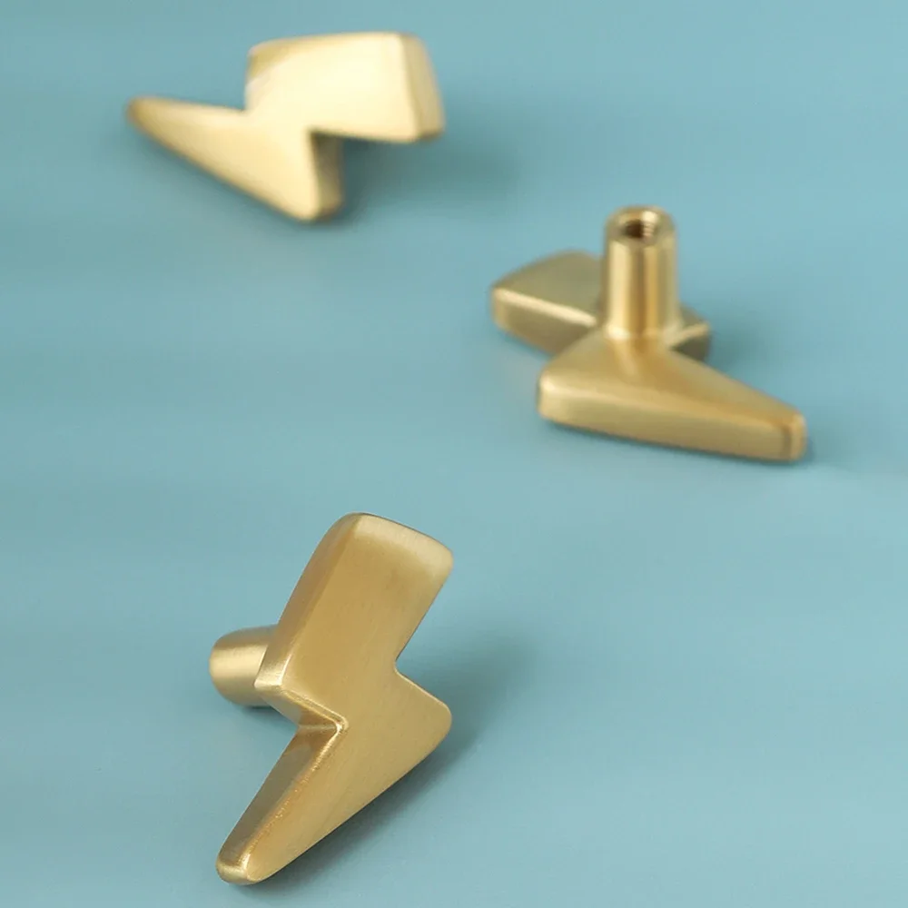 Lightning Design Brass Cabinet - Unique Furniture Hardware 评论和价格