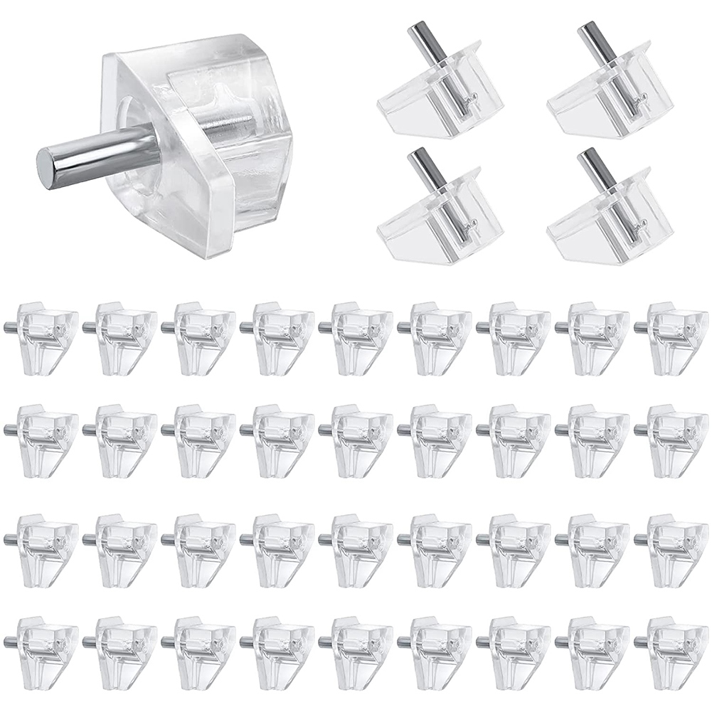 20 Pieces 3 mm Shelf Pins Clea - Shelf Peg Support 评论和价格