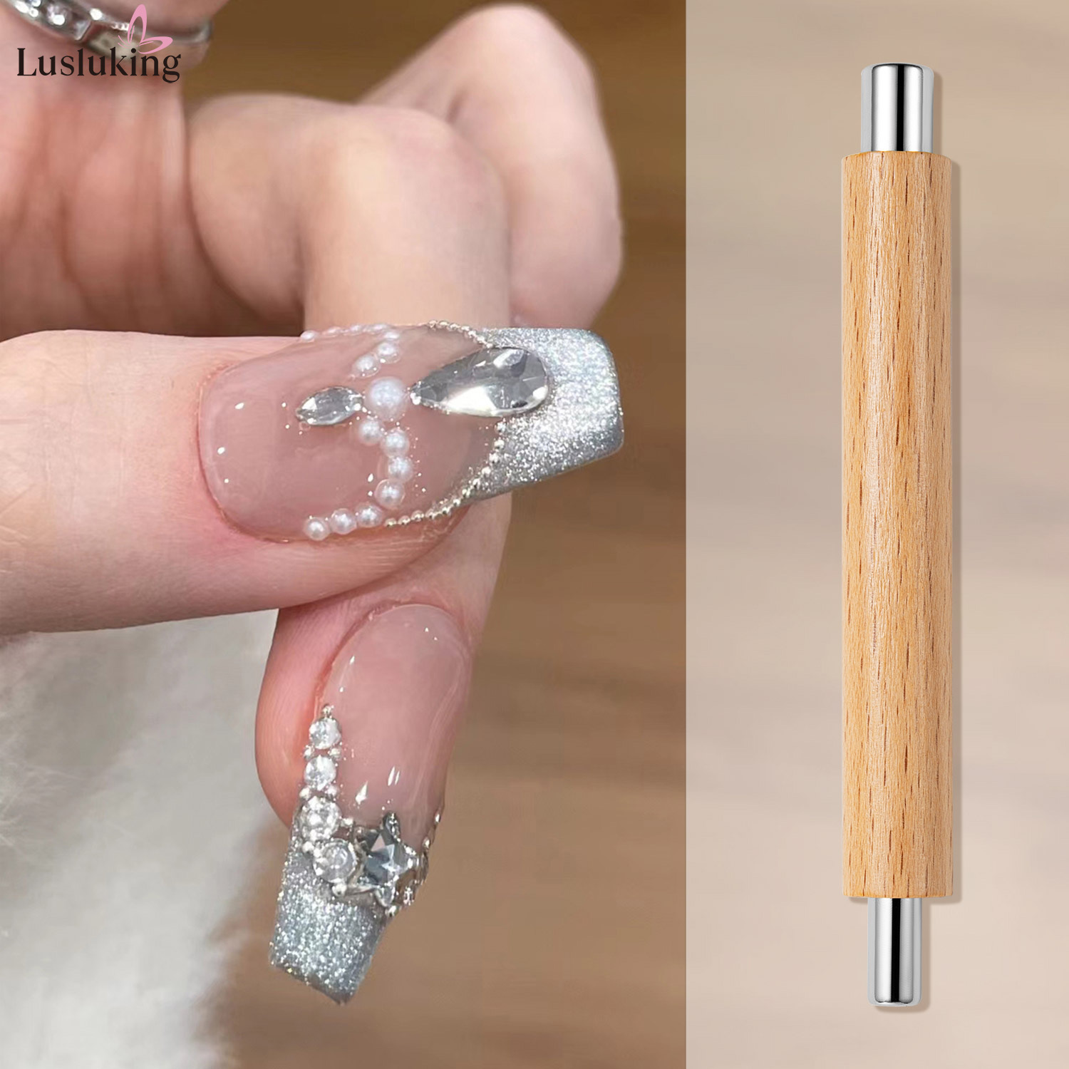 1pc Nail Art Nail Magnetic Sti - Furniture Hardware Nails 评论和价格