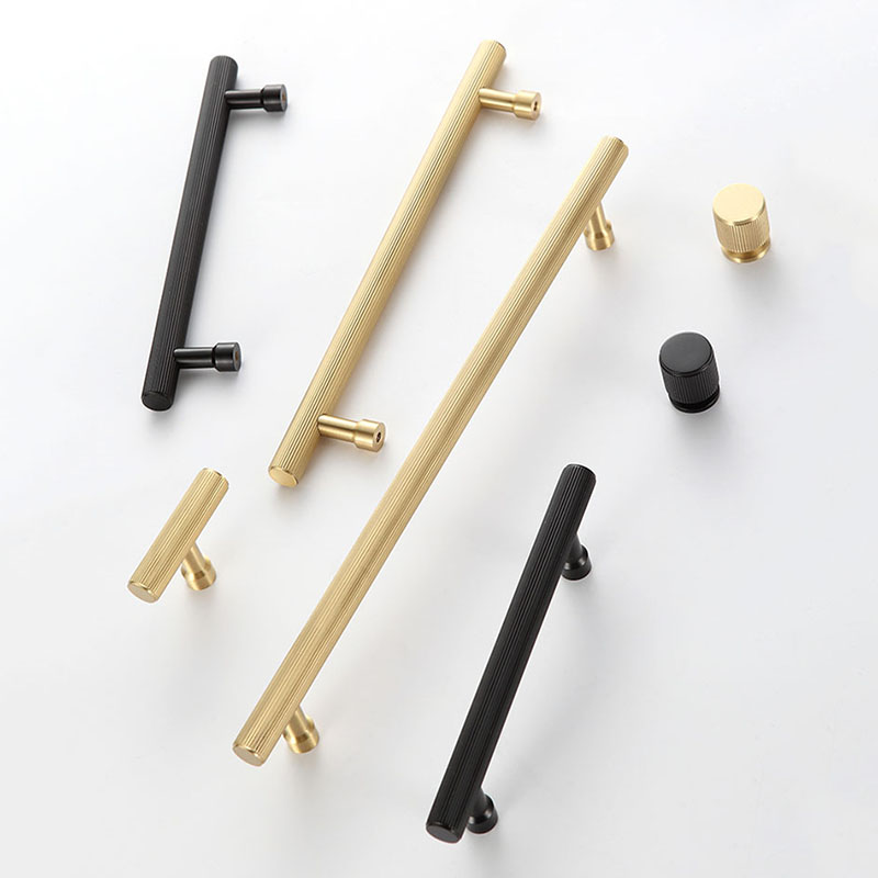 Gold Black Brass Handle with S - Furniture Rotating Hardware 评论和价格