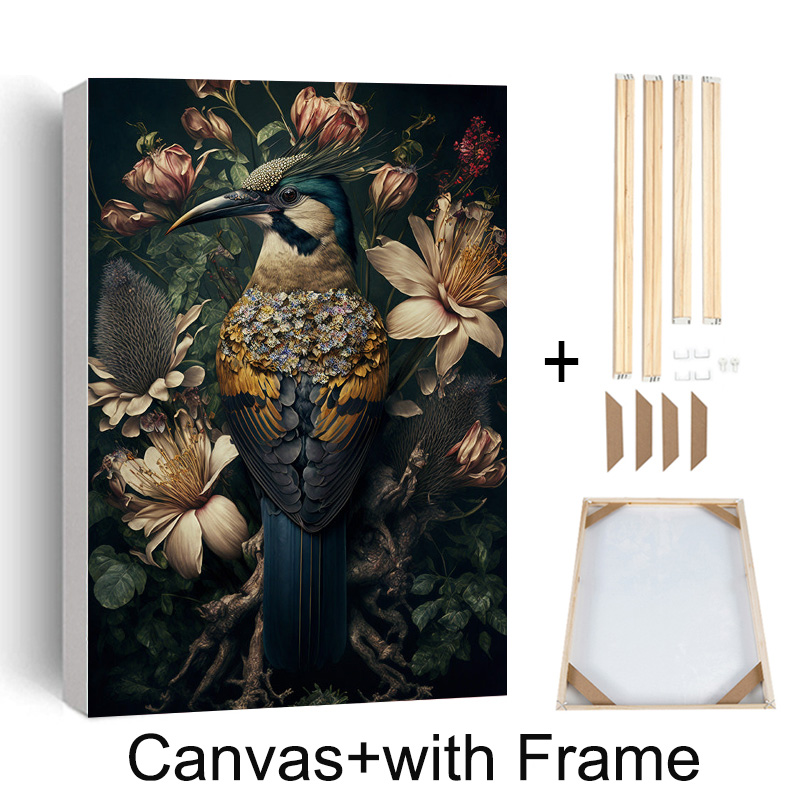 Retro Flower Bird Posters and  - Furniture Paradise & Hardware Ghaziabad Reviews 评论和价格