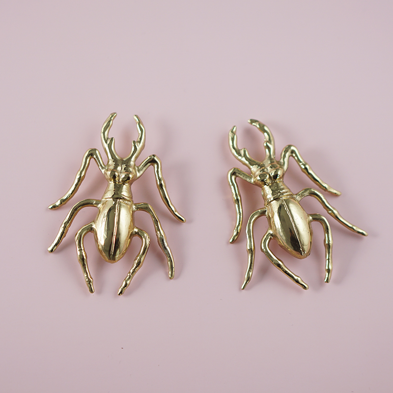 Brass Beetle Drawer Pulls Inse - Unique Furniture Hardware 评论和价格