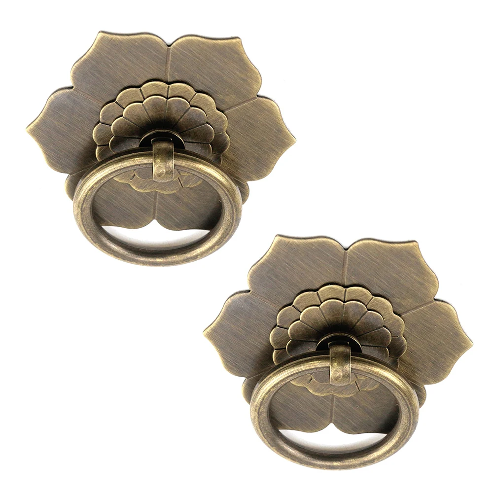 Floral Brass Cabinet Door Knob - Unique Furniture Hardware 评论和价格