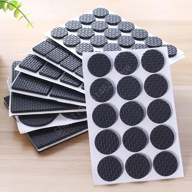 2-48Pc Self Adhesive Black Fur - Furniture Hardware Legs 评论和价格