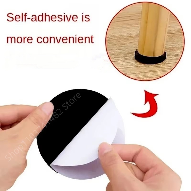 2-48Pc Self Adhesive Black Fur - Furniture Hardware Legs 评论和价格