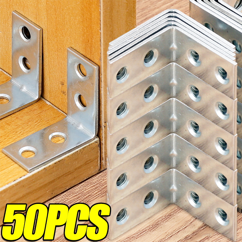 90° Corner Brackets L Joint Br - Furniture Hardware Wood 评论和价格