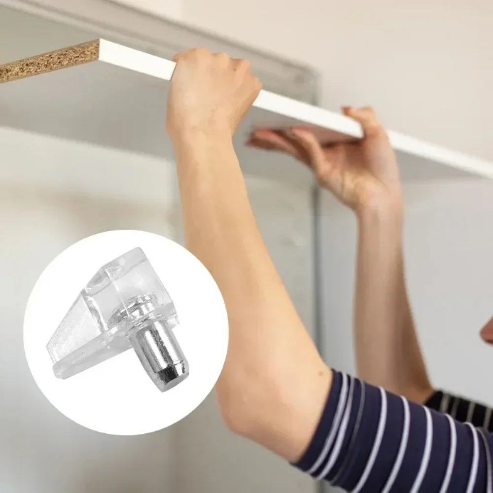 500/200/50/10PCS Transparent S - Shelf Peg Support 评论和价格
