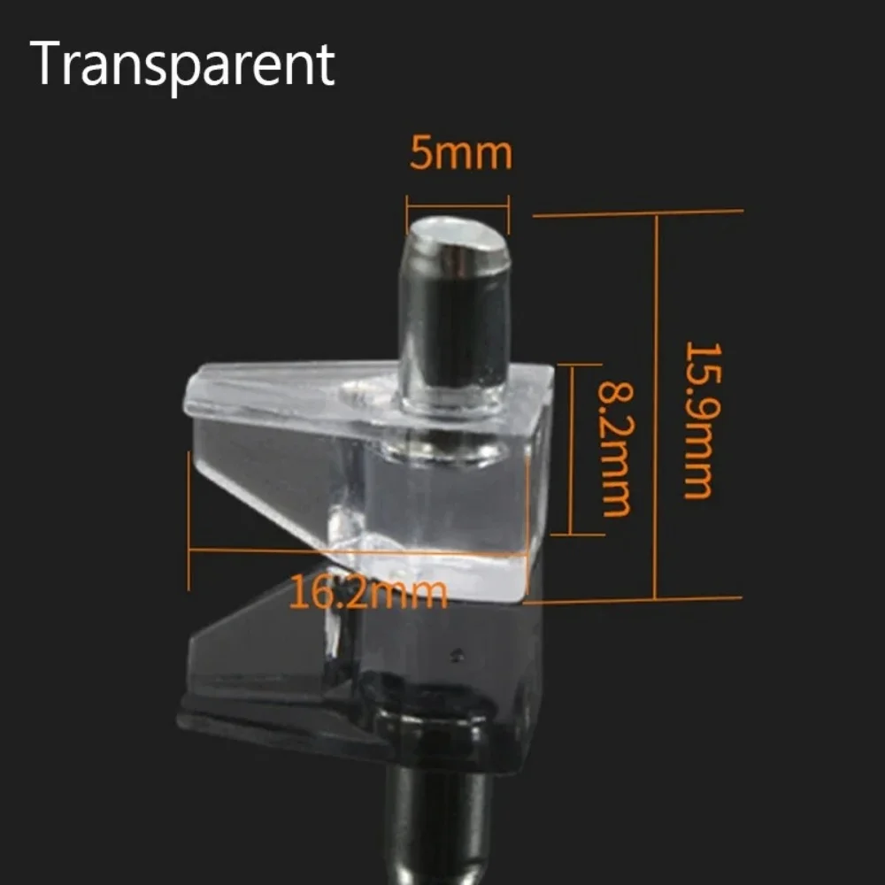 500/200/50/10PCS Transparent S - Shelf Peg Support 评论和价格