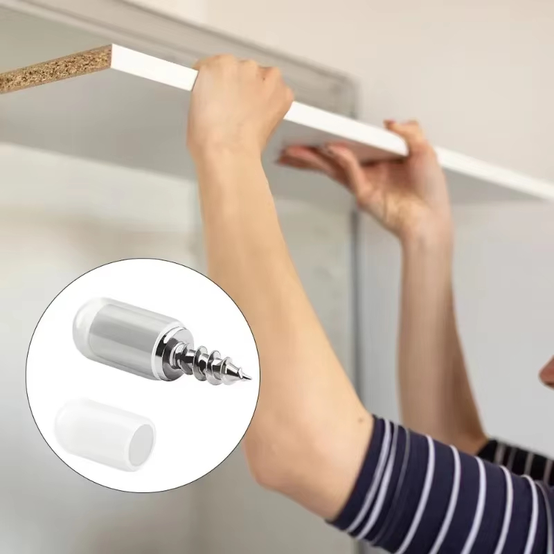 10/100PCS Self Tapping Screw L - Shelf Peg Support 评论和价格