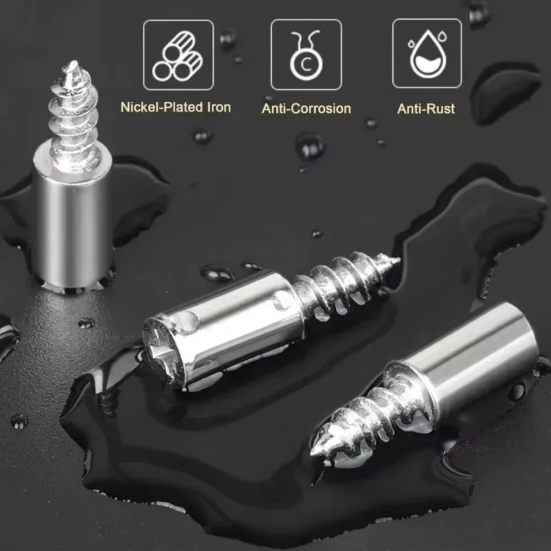 10/100PCS Self Tapping Screw L - Shelf Peg Support 评论和价格