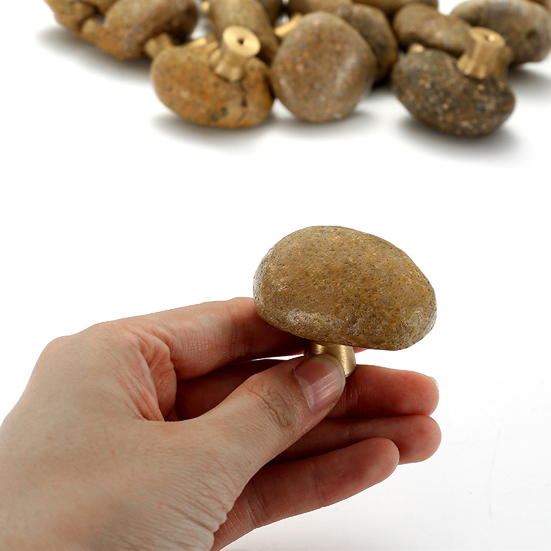 Natural Stone + Zinc Alloy Doo - Unique Furniture Hardware 评论和价格