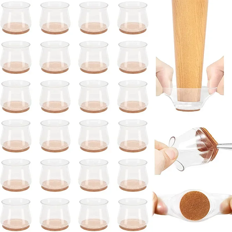 4/16pcs Chair Leg Caps Rubber  - Furniture Hardware Legs 评论和价格