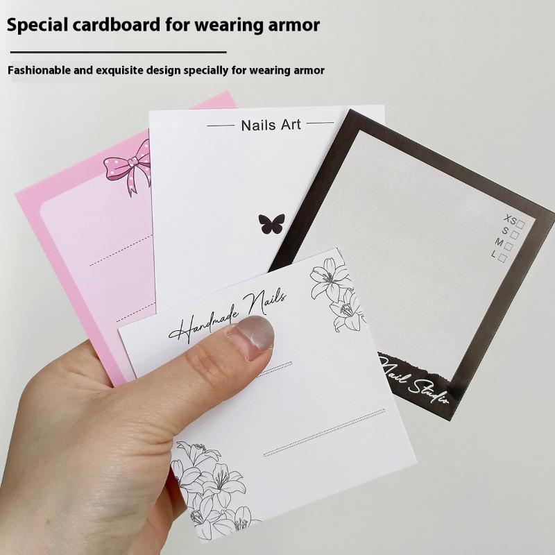 ●20 Sheets Press On Nail Botto - Furniture Hardware Nails 评论和价格