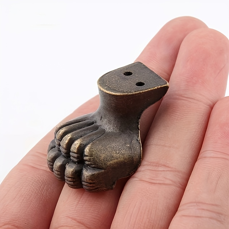 8pcs Antique Foot Brass Jewelr - Furniture Hardware Wood 评论和价格