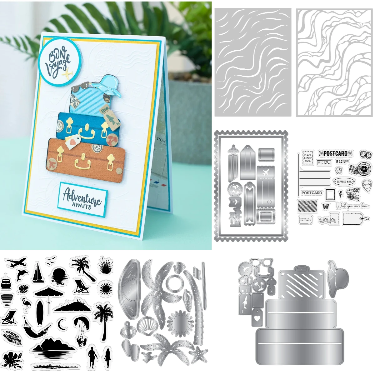 Island Paradise Scene Stamp Se - Furniture Paradise & Hardware Ghaziabad Reviews 评论和价格