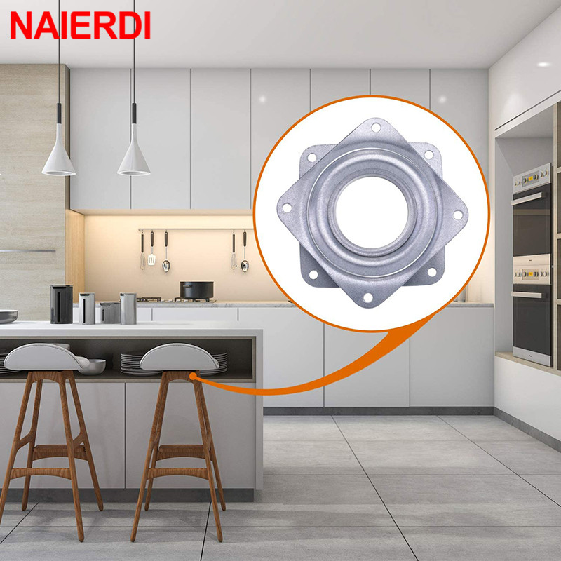 NAIERDI 3 inch Swivel Plates F - Furniture Rotating Hardware 评论和价格