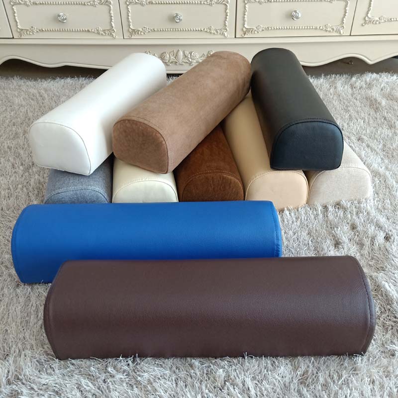 Leather Bolster Semi-Roll Pill - Furniture Hardware Legs 评论和价格