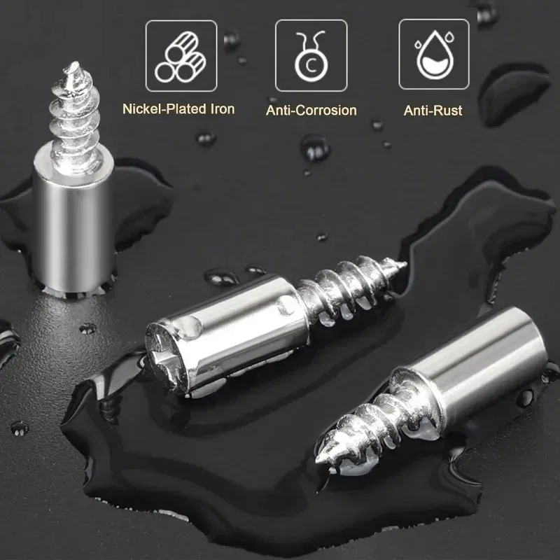 100/10PCS Self Tapping Screw L - Shelf Peg Support 评论和价格