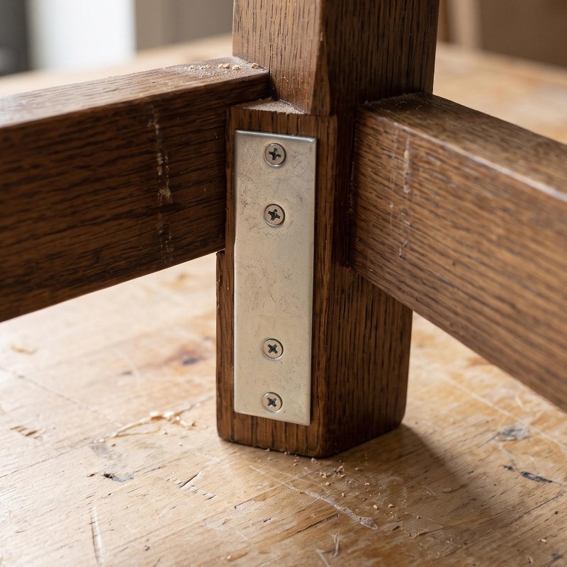 6/1PCS Heavy Duty Straight Bra - Furniture Hardware Wood 评论和价格