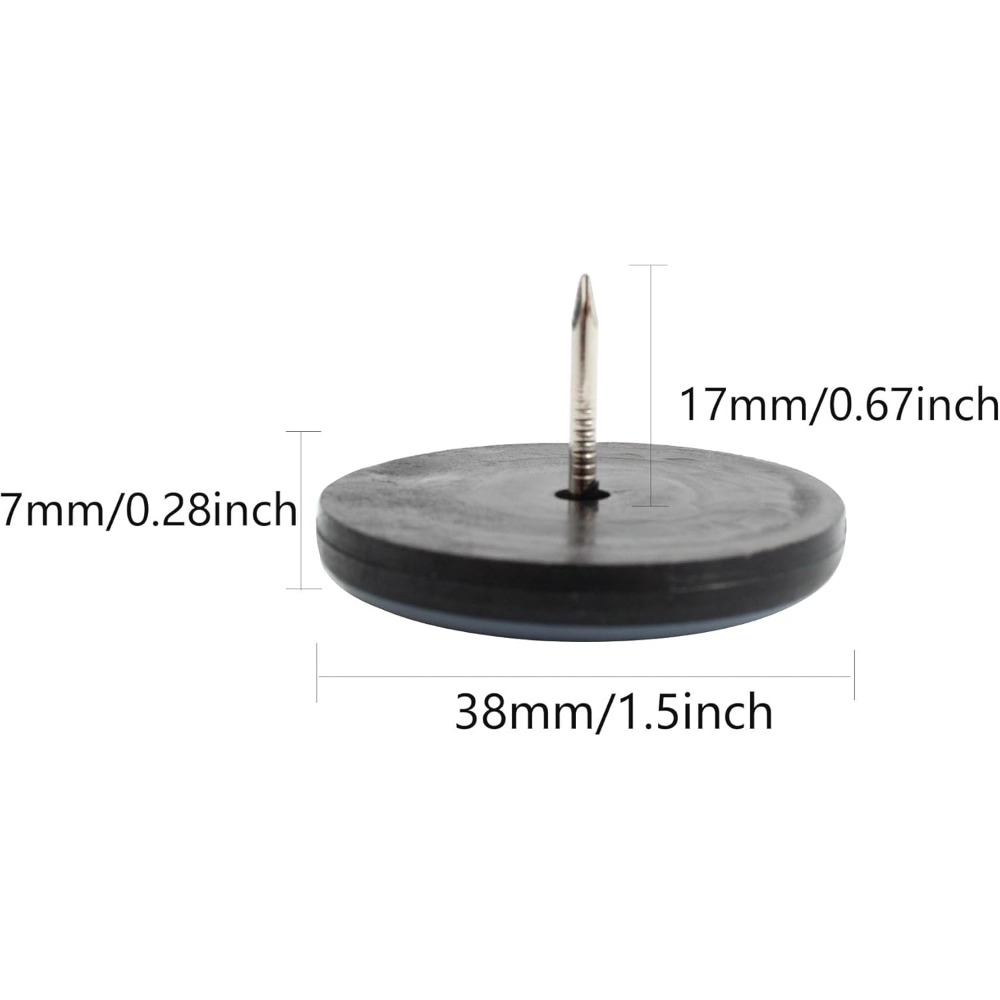 4/8/16Pcs Round Furniture Leg  - Furniture Hardware Legs 评论和价格