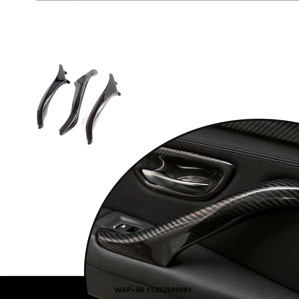 For F10 Carbon Fiber Door Insi - Door Handle Bar 评论和价格