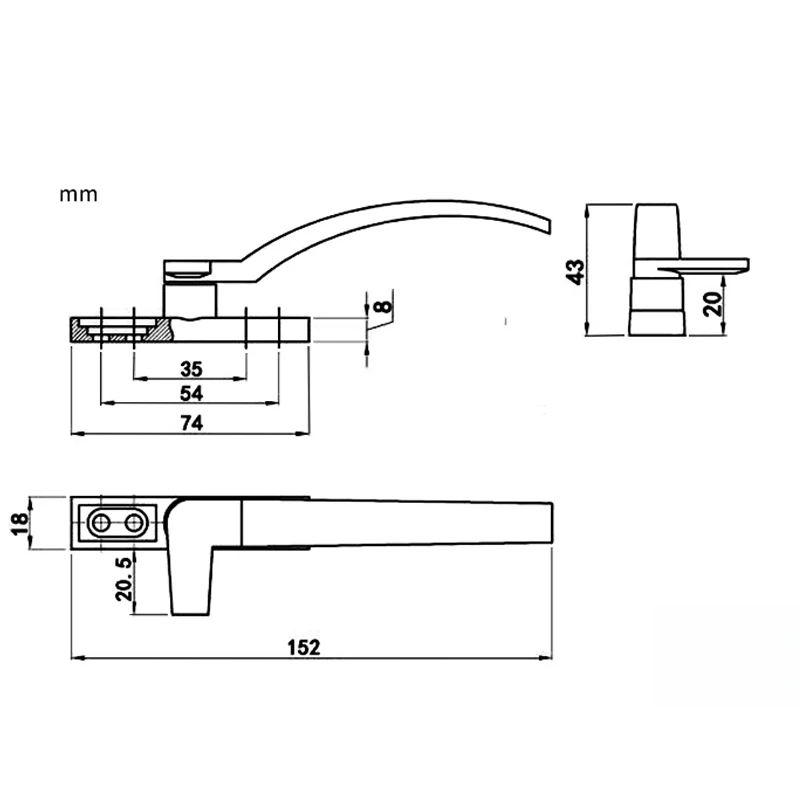 Left Right Hand White Replacem - Furniture Hardware Supply 评论和价格