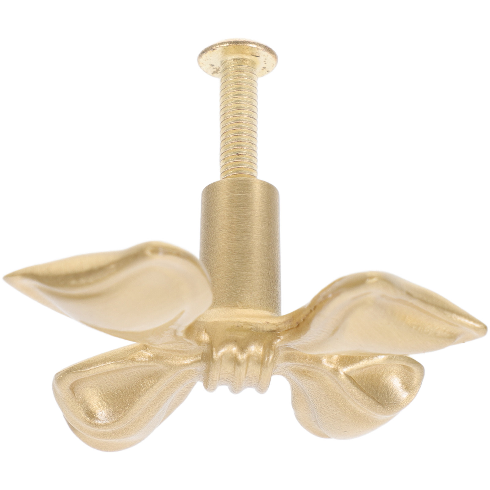 Bow Drawer Pull Brass Bowknot  - Unique Furniture Hardware 评论和价格