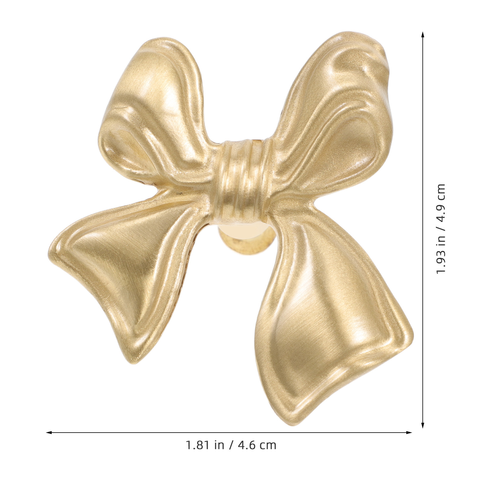 Bow Drawer Pull Brass Bowknot  - Unique Furniture Hardware 评论和价格