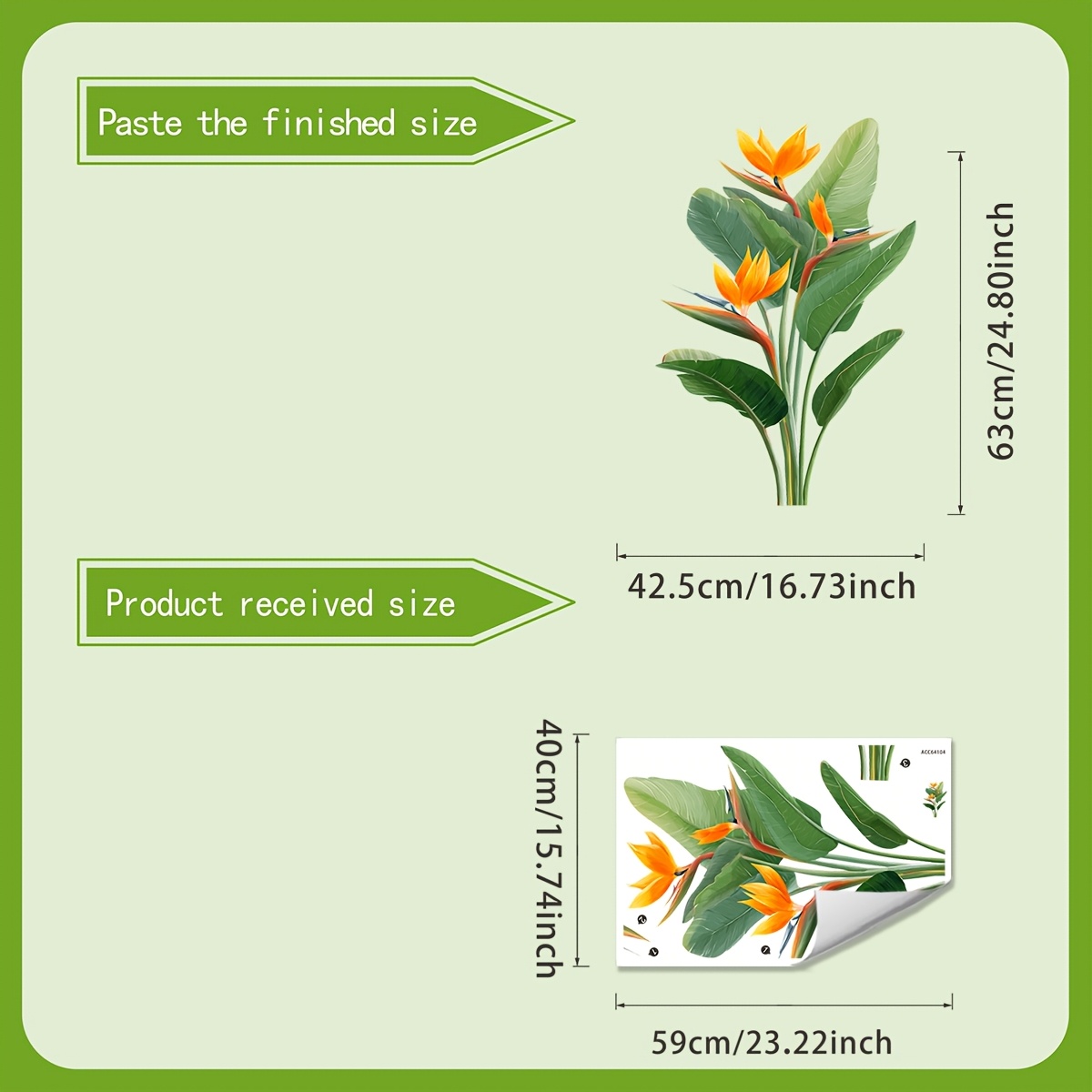 1 Piece of Jungle Leaf Wall St - Furniture Paradise & Hardware Ghaziabad Reviews 评论和价格