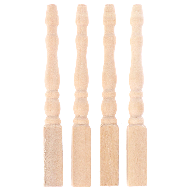 ●4pcs/set 1:12 Dollhouse Minia - Furniture Hardware Legs 评论和价格