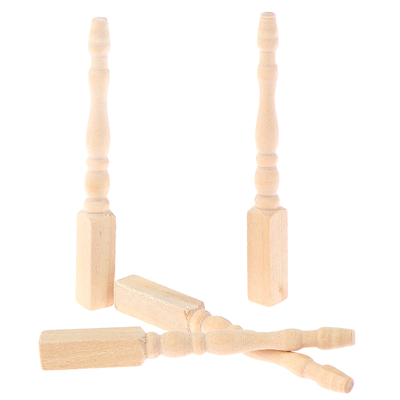 ●4pcs/set 1:12 Dollhouse Minia - Furniture Hardware Legs 评论和价格