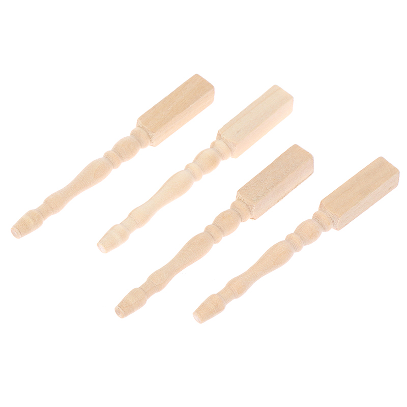 ●4pcs/set 1:12 Dollhouse Minia - Furniture Hardware Legs 评论和价格
